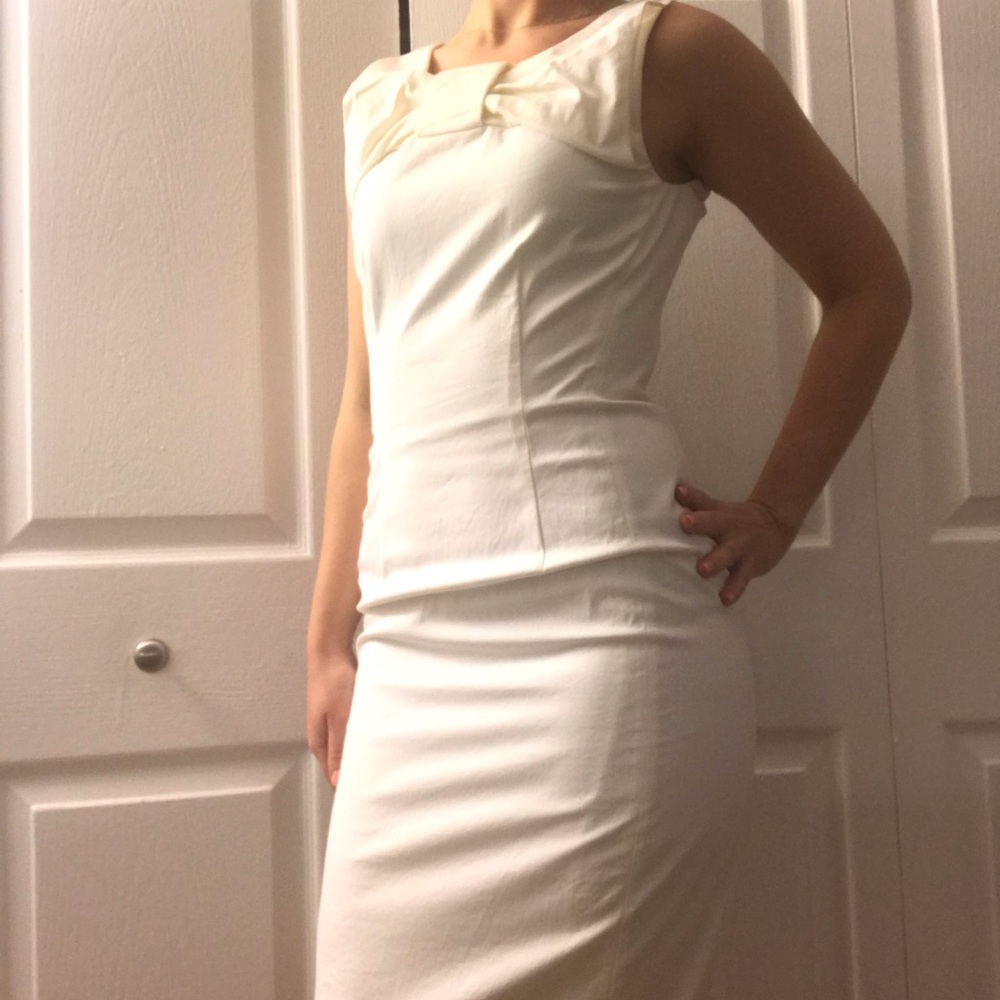 Form fitting cocktail dress